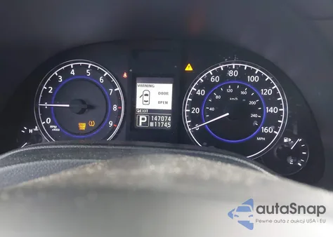 2011 Infiniti G25X z USA, uszkodzony, nr VIN JN1DV6AR9BM653105